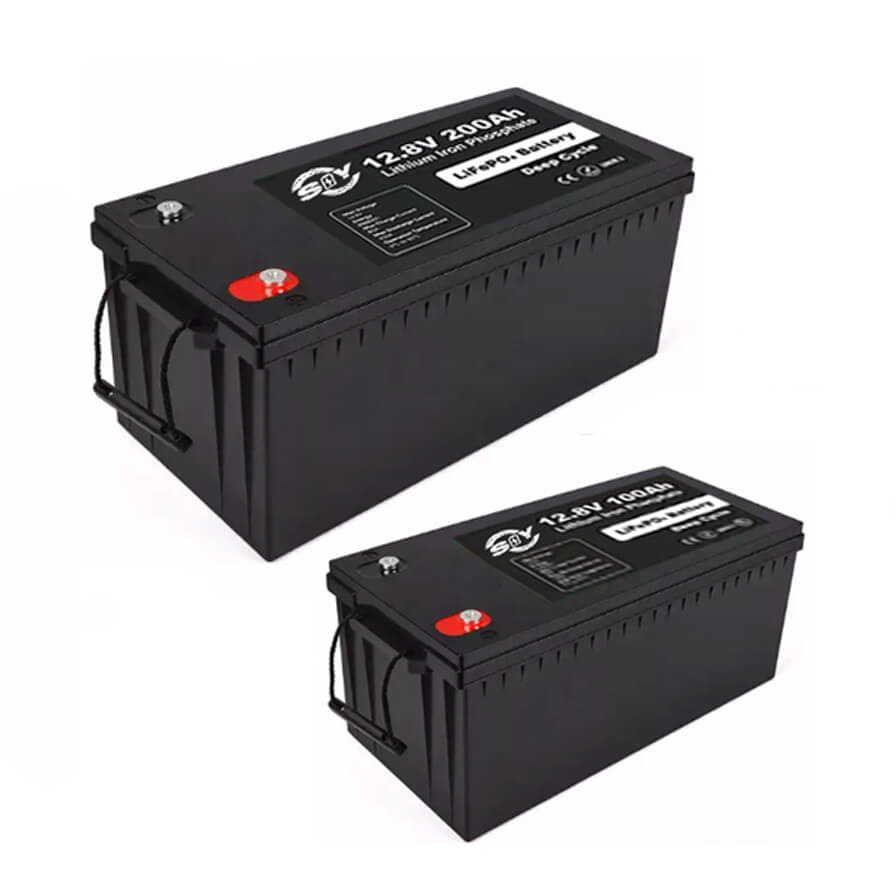 Rechargeable Deep Cycle 12.8V 400AH Lifepo4 Lithium Ion Battery Solar 12 Volt For Boat/RV