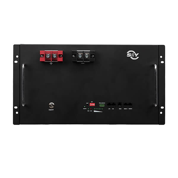 Rack mount 48v 100ah telecom Lithium ion battery pack lifepo4 for solar system